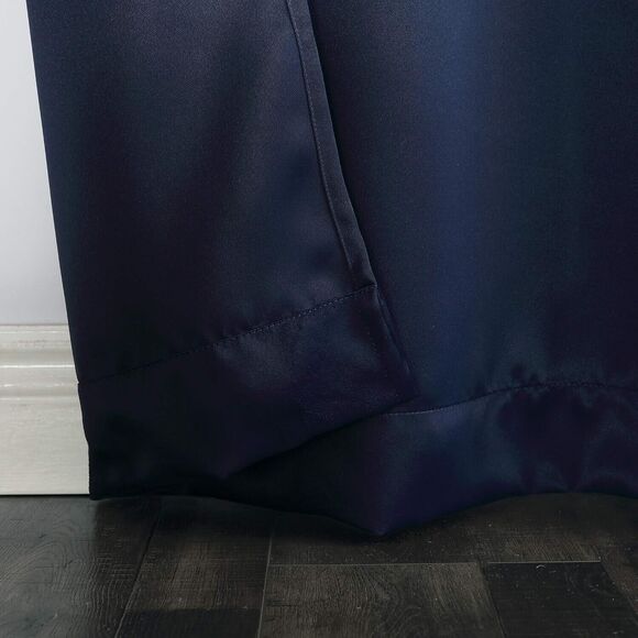 Sun Zero Barrow Energy Efficient Grommet Sliding Patio Door Curtain Panel, 100" - Picture 5 of 9